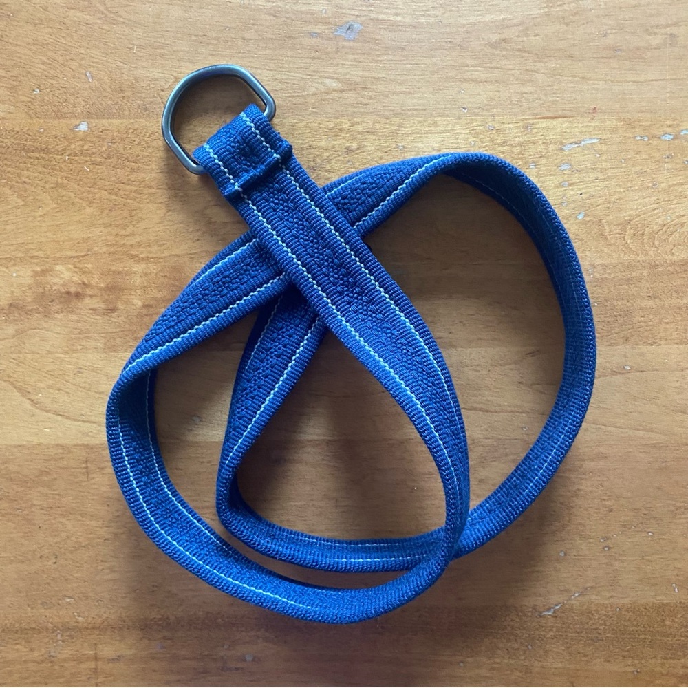 Navy blue belt